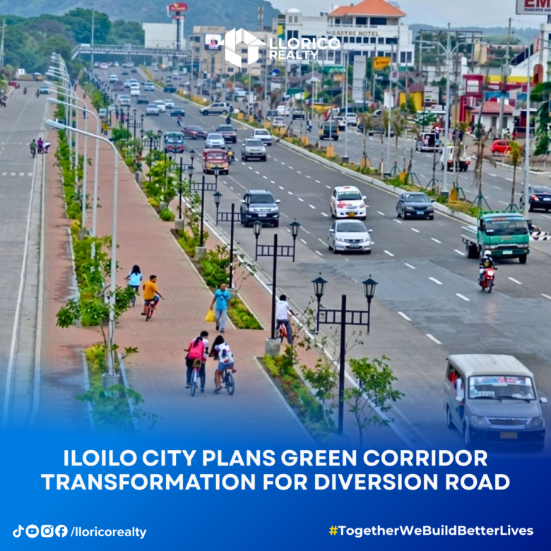 Iloilo City Plans Green Corridor Transformation for Diversion Road