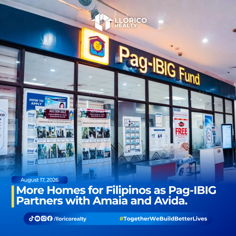More Homes for Filipinos as Pag-IBIG Partners with Amaia and Avida